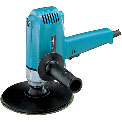 Makita – Ponceuse excentrique 570 W – Ø 180 mm – Vitesse 4500 tr/min – Pour bois dur et teck – Système de refroidissement intégré - 9218SB (1/7)