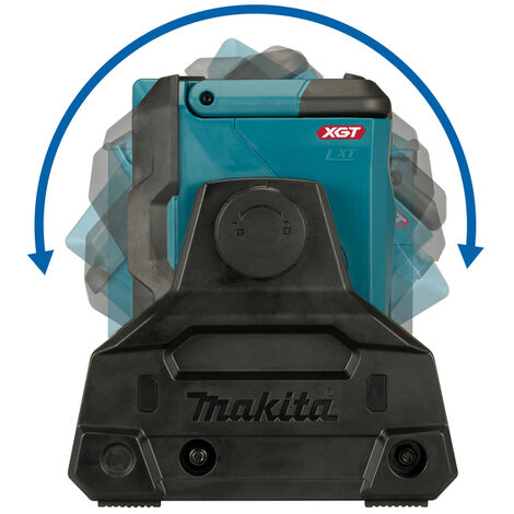 Makita DML805 Lampe LED 144-18V avec batterie Li-Ion - Fonctionne sur  secteur et sur batterie - Avec batterie 5,0 Ah