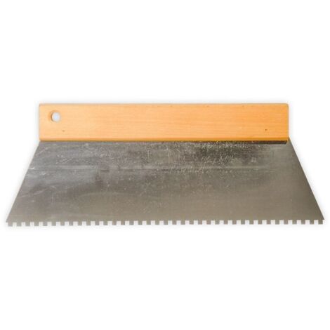 Edma – Peigne à colle 300 mm 4x4 mm pour application uniforme de colle – Parfait pour surfaces planes – 255155 (1/2)