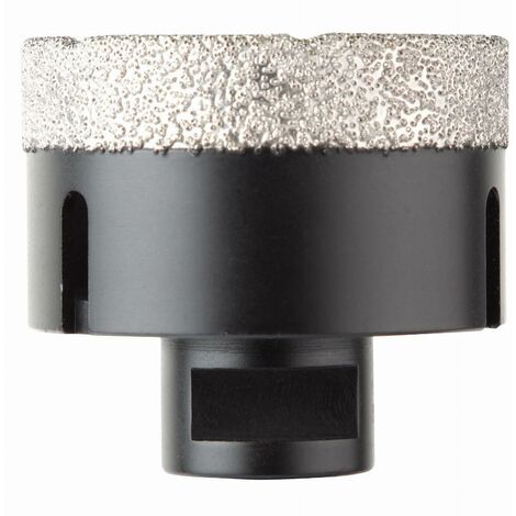 Scie trépan diamant Ø 76 à sec DIAGER avec emmanchement M14 pour meuleuse - 440CD076 (1/3)