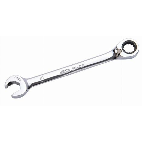 Clé mixte fourche effet cliquet 13 mm SAM - 50CF13 (1/3)