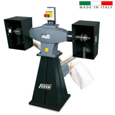 Touret à polir 2200 W FEMI - double brosse - gamme industrielle écologique - 203 (1/2)