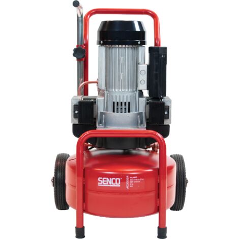 Senco – Compresseur sans huile 24L 330L/m 2,2kW 80dB – Débit d'air 200L/m à 6 bars – Pour cloueuses et agrafeuses – AFN0004EU (1/3)