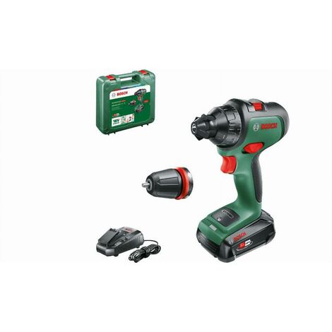 Bosch – Perceuse-visseuse sans fil 18V avec 1 batterie 2,5Ah – Moteur sans charbon – Couple 42Nm pour perçage bois et métal – 6039B5005 (1/10)