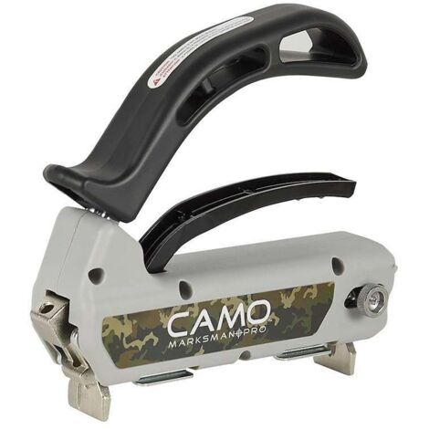 Poignée gabarit Camo Marksman Pro-X1 pour pose terrasse bois – Lame 133 à 145 mm – Système de vissage sans vis apparentes – 345001 – Sofragraf