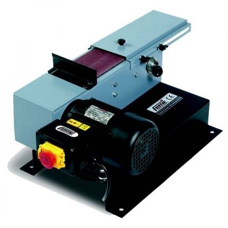 Ponceuse à bande FEMI pour établi - Triphasé 600W Bande 100X1000 mm - 8266031 (1/2)