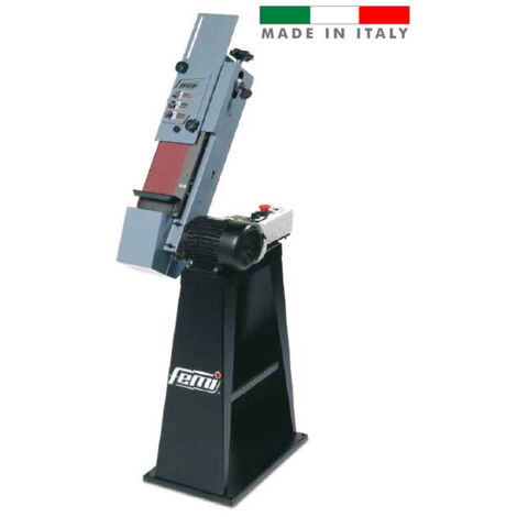 Femi - Ponceuse à bande inclinable à 2 vitesses 600/900W 120x1500mm - 504B (1/2)