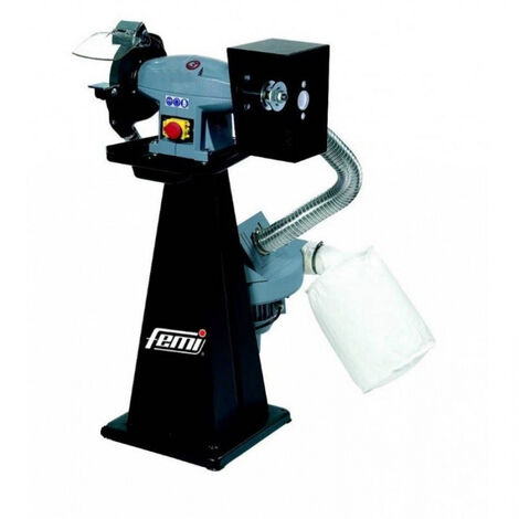 Touret combiné FEMI 198 EVO - 1100 W Triphasé - Ø 200x30x20 mm - Sans meule, ni brosse - 8005432 (1/2)
