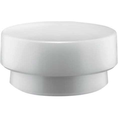 Tête de maillet à frappe amortie SIMPLEX D. de la tête 140 mm super-plastique blanc mi-dur (1/4)