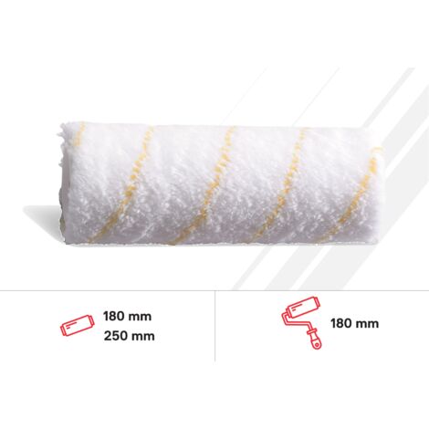 L'Outil Parfait – Manchon pour rouleau antigoutte 180 mm – Pour peinture murs et plafonds sans éclaboussures – 1233180