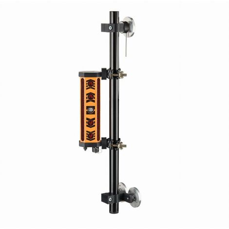 Geo Fennel – Mat magnétique pour cellule de réception laser – Fixation puissante – Alignement facile à la hauteur désirée – Pour engins de chantier
