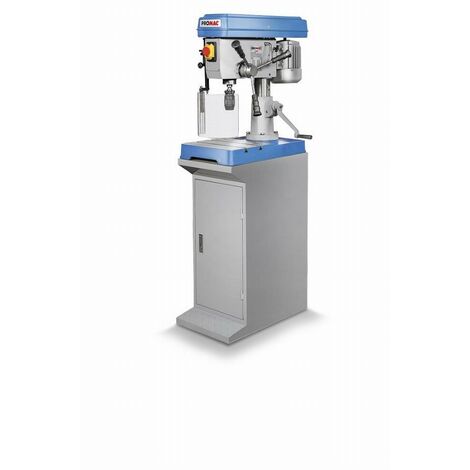 Promac – Perceuse à colonne 0,55 kW 230V – 12 vitesses de 290 à 2300 T/min – Capacité de perçage 16 mm – Cône morse CM2 – 372E (1/2)