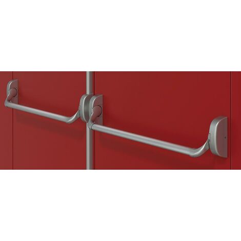 Kit anti-panique FAPIM OLTRE - Barre 3 points Haut et Bas - Gris 9006 - 8806/G5