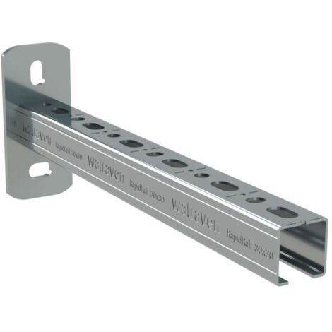 Console murale RapidRail 30x30 EZ 500mm – Installation rapide et ajustable – Traitement Ultra Protect 1000 – 66033050 – Walraven