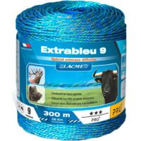 Lacme – Bobine de fil électrique 300m Ø 3mm – 6 conducteurs cuivre et inox – Pour clôtures et déplacements fréquents