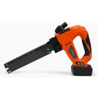 Edma – Scie électrique sur batterie WOOLCUT pour isolants biosourcés et minéraux – Capacité de coupe 240 mm – 2800 courses/min – Moteur sans charbon