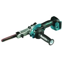 Makita – Ponceuse à bande 18V Li-Ion 9 x 533 mm – Puissance 530 W – Vitesse 600-1700 m/min – Pour bois dur – DBS180ZJ