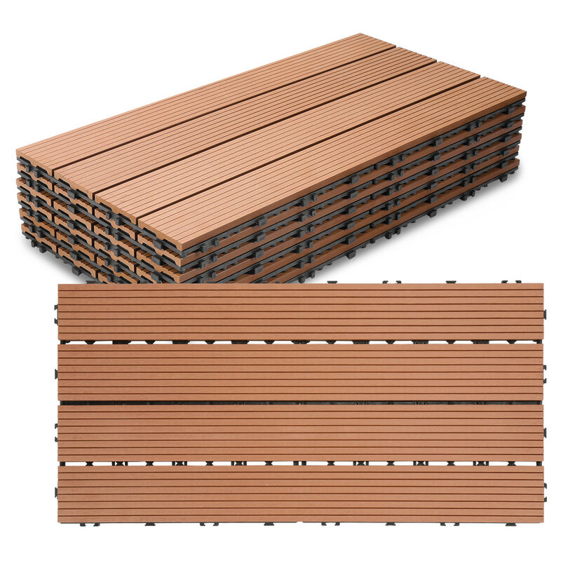 Stampi Per Cemento Relaxdays 4 Pezzi - Forme Per Vialetti Giardino 42x42cm, Nero - Foto 8