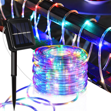 SWANEW 200 LED Luci di stringa 5M all'aperto e al coperto impermeabile luci di Natale 8 modalità