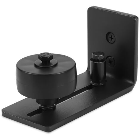 Guida A Pavimento Regolabile Per Porte Scorrevoli - Nero, Montaggio A Parete - Foto 10