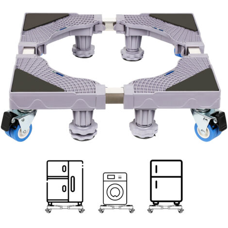 Adjustable Base Lavatrice 1 PEZZO BASE Lavatrice Piedini Carrello Per Asciugatrice Frigorifero Pedana Per Lavatrice - Foto 13