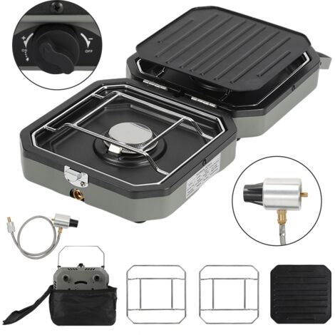 Fornello a gas gpl fornellino da campeggio portatile Basic da 1 -2 -3 -4 fuochi | eBay