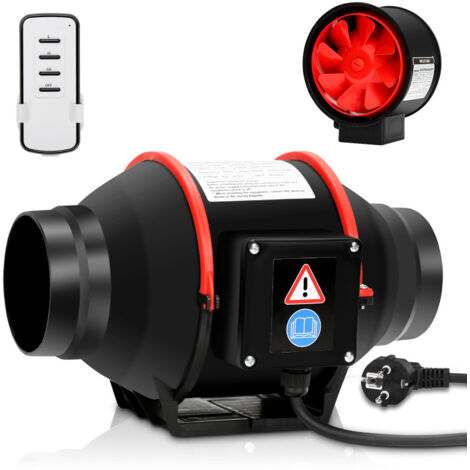 Ventilatore Tubolare Vent-Axia 150 Mm A Flusso Misto Con Timer Lineair 150t - Foto 6