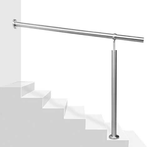 Pasamanos Escalera Pasamanos Wiltec 80 Cm - Acero Inoxidable V2A Para Escaleras Barandilla Escalera