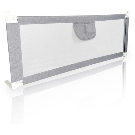 Barrera Seguridad Cama Niños 1.8m Barandilla Cama Infantil Soulong 1.8m - Protección Anticaídas Plegable Barandilla 180 Cm