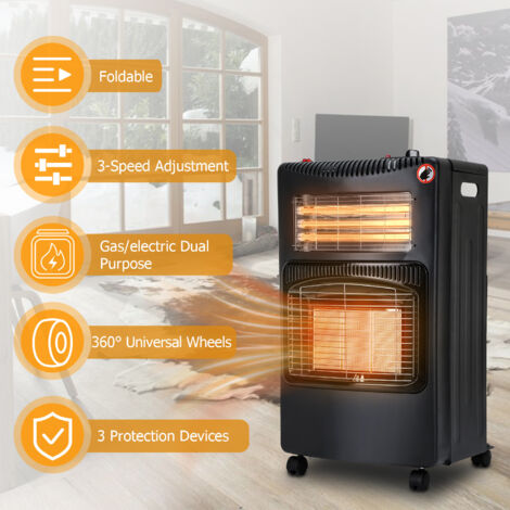 Estufa de gas plegable 4200 W EAS Electric EPLEX42