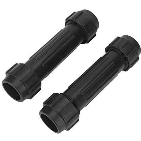 Drfeify Connettore Per Pagaia Kayak In Plastica - Giunto Per Remi, Tubo Filettato Per Canoa, Diametro 3.1 Cm, Nero - 3