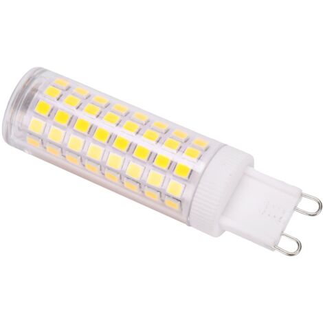 SJLERST Lampadina G9 da 10 W 1000LM 100LED Lampada a mais LED Bi Pin per lampadario 100-240VBianco freddo 6000-6500K