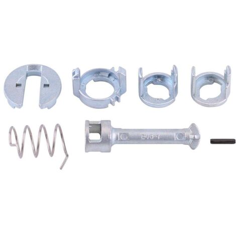 SJLERST Parti di ricambio del kit di riparazione del cilindro della serratura della porta anteriore sinistra destra per BMW E46 Serie 3 1998-2005