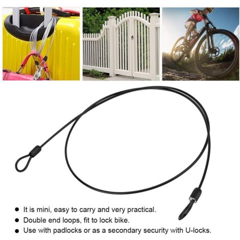 Lucchetto Per Bici Pieghevole KOHLBURG - 70 Cm, Leggero (690g), Con Supporto Da Telaio