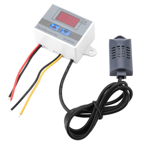 SJLERST Regolatore di umidità digitale Igrometro XH-W3005 Regolatore del sensore di umidità della temperatura 099% RH 12V/24V/220V (220V)