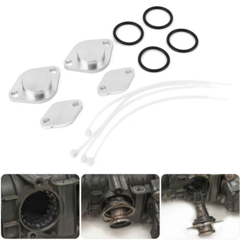 SJLERST Kit di rimozione EGR Kit di sostituzione per la riparazione del dispositivo di raffreddamento della valvola EGR compatibile con Discovery 3 Sport TDV6