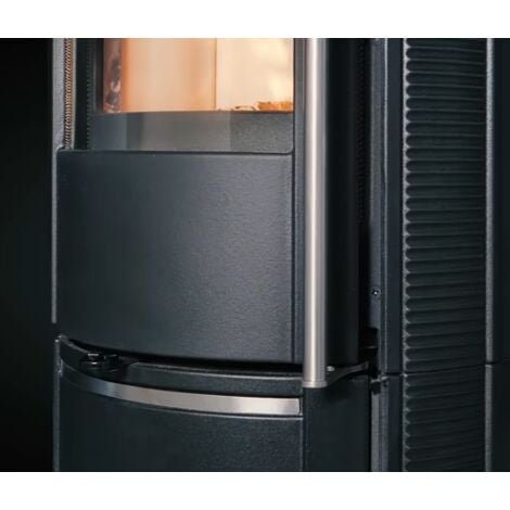Poêle à bois en fonte raccordable - LA NORDICA Marlena 7.5 kW