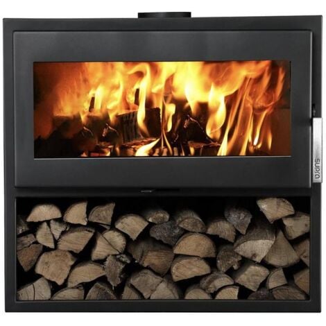Poêle à bois étanche - SUPRA Larry Bûcher 8.5 kW