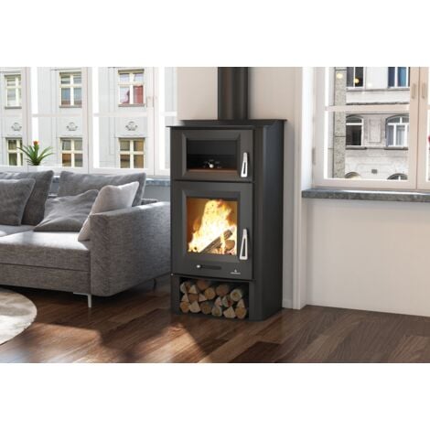 Stufa Cucina a Legna con Forno TUDELA 13 KW Bronpi