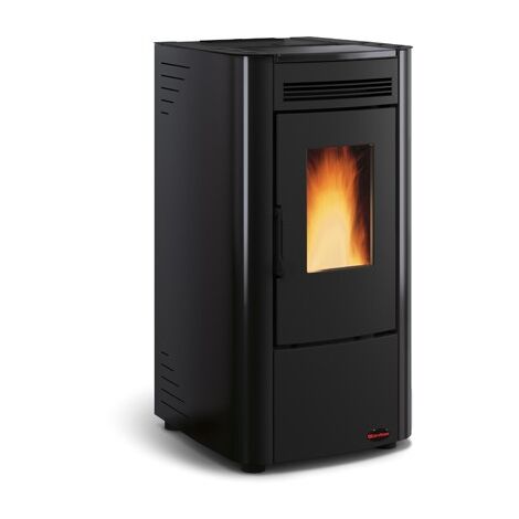 Extraflame – Poêle à granulés ventilé 6.5 kW – Évacuation arrière – Foyer en fonte – Fonction Confort – Dimensions L 456 x H 884 x P 479 mm