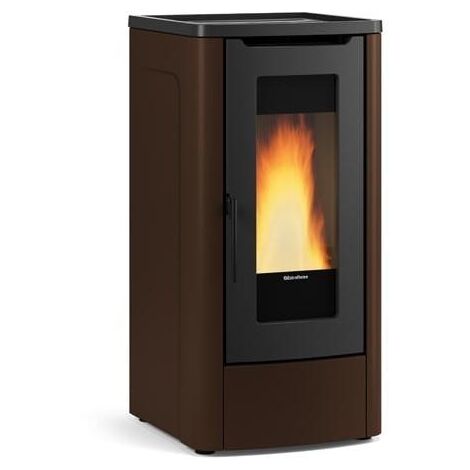 Poêle à granules canalisable - EXTRAFLAME Dahiana Plus VFS 10 kW Bronze