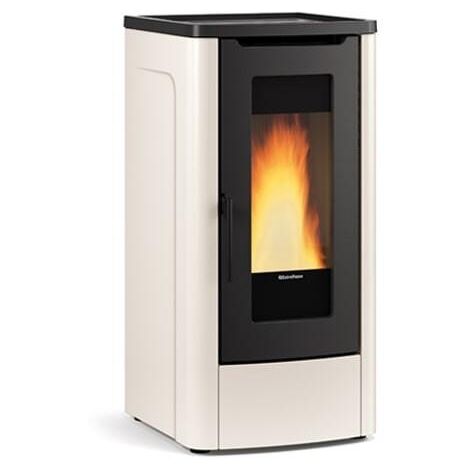Extraflame – Poêle à granulés canalisable 10 kW – Évacuation arrière – Rendement 91.6% – Volume de chauffe 287 m³ – Classe énergétique A+ - VFS 10 KW