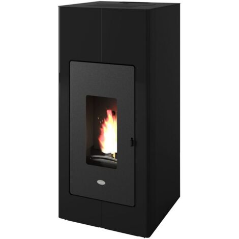 Poêle à granulés hydro - PUNTO FUOCO Ilaria 16.3 kW Noir (1/2)