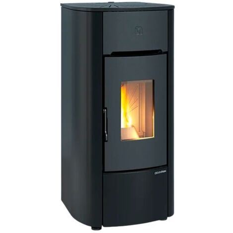 Poêle à granulés - EXTRAFLAME Mariella Plus 7.5 kW  Noir