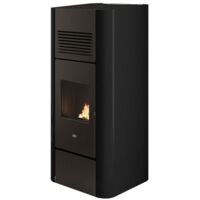 Poêle à granulés canalisable - PUNTO FUOCO Adria 14 kW Noir