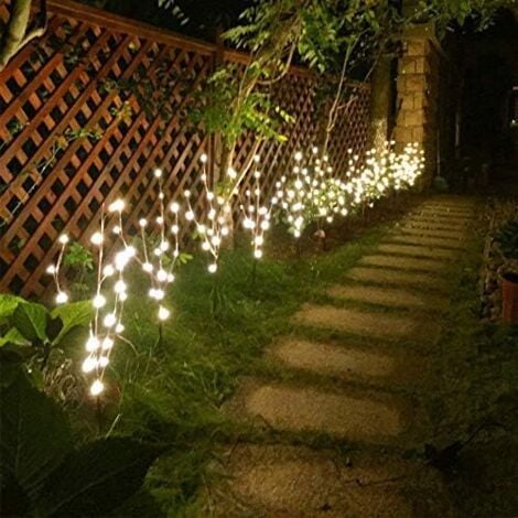 3er Set Lichterbaum Aussen Innen 60LEDs wasserdichte Lichterzweige 76CM Warmweißes Zweiglicht Braun mit Netzstrom Betriebene LED Lampe Zweige Dekoration für Weihnachten Ostern Deko Halloween