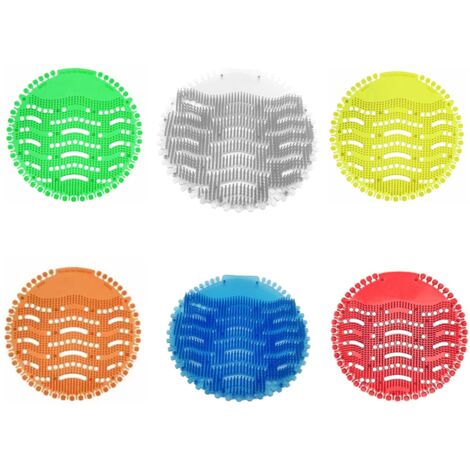 15 Stück Urinalsieb Mit Duft - Geruchsentferner & Spritzschutz, 3 Farben