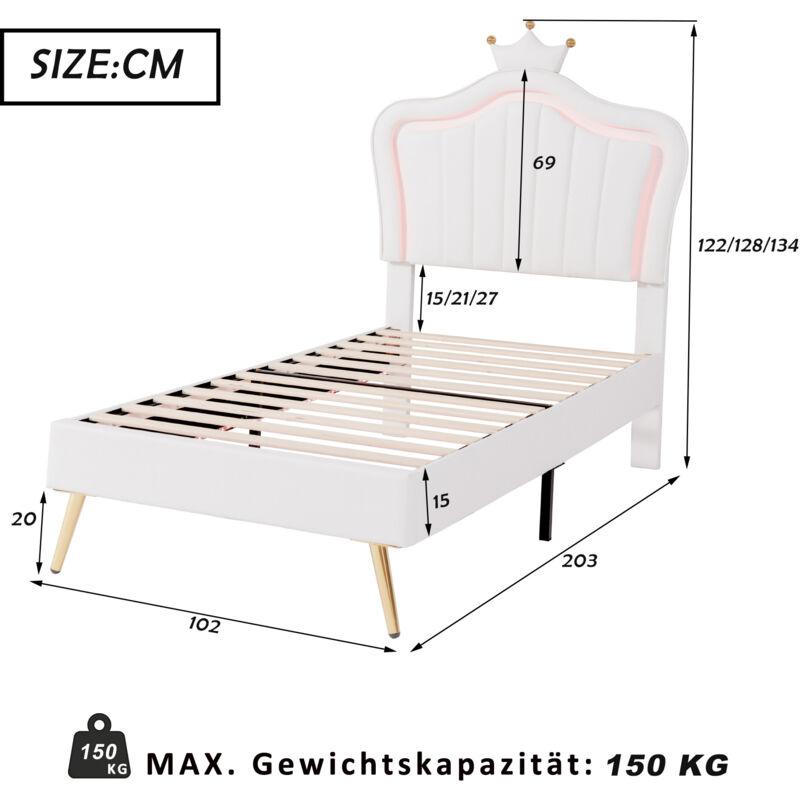 Letto Auto Per Bambini 90x200 Cm | Con Vano Sottocetto | Grigio | Per Ragazzi E Ragazze - Foto 8