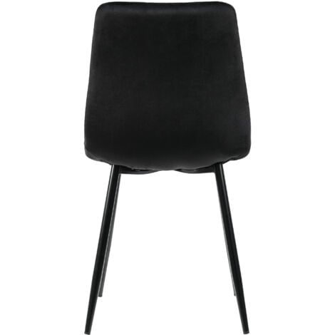 Set tavolo da pranzo e sedie (1+4), tavolo da pranzo con gambe dorate e 4 sedie da pranzo in velluto nero, set tavolo da pranzo moderno e sedie