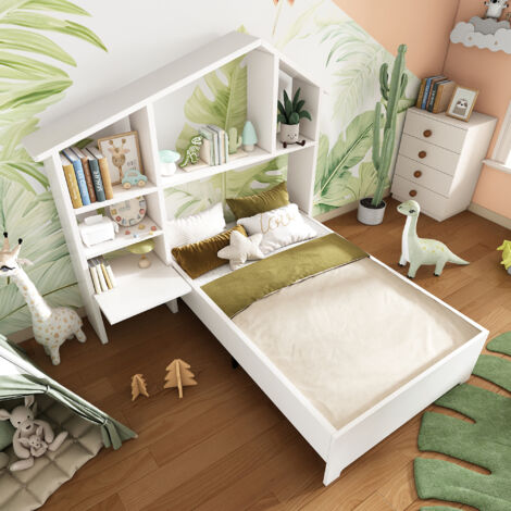 Letto A Terra Per Bambini Letto Per Bambini 90 X 200 Cm Con Rete A